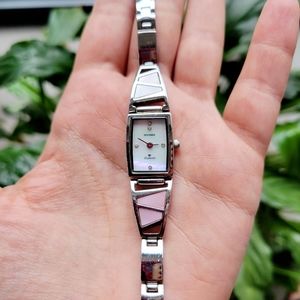 Sekonda Diamond Silver & Pink Watch
